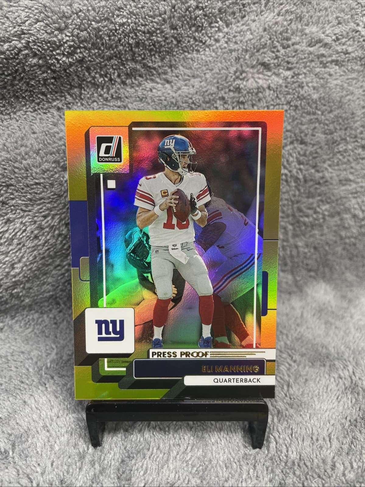 Eli Manning Press 2022 Panini