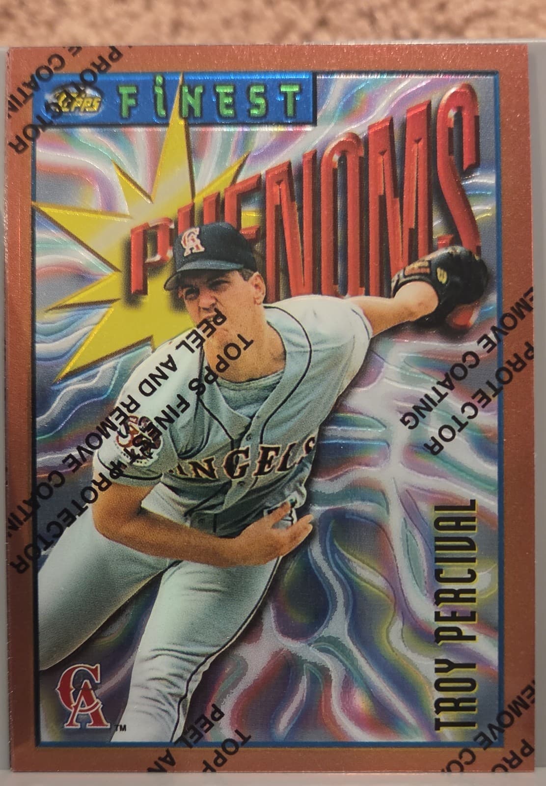 Troy Percival 1996 Topps Finest 1996 Topps Finest