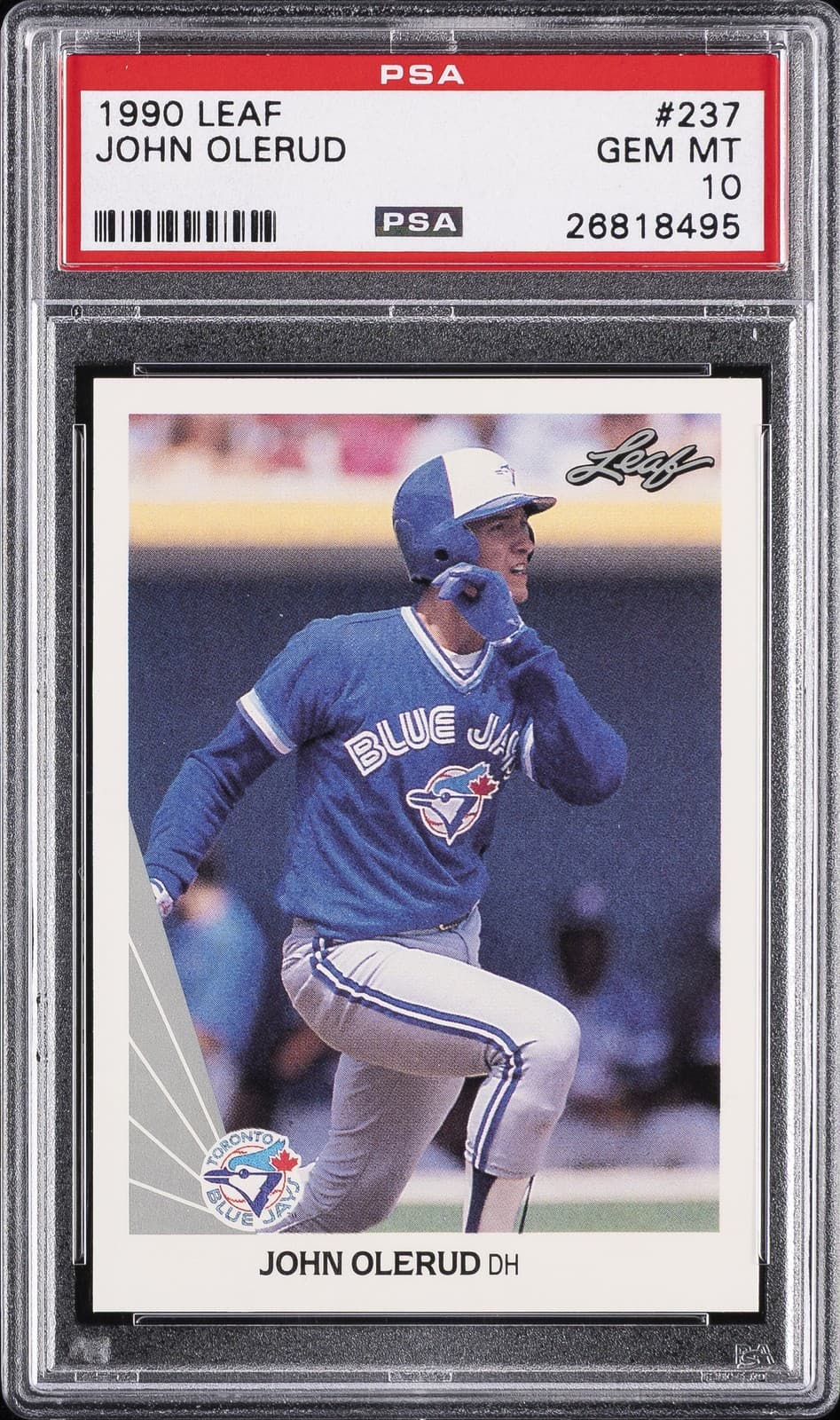 JOHN OLERUD 1990 Leaf 1990 Leaf