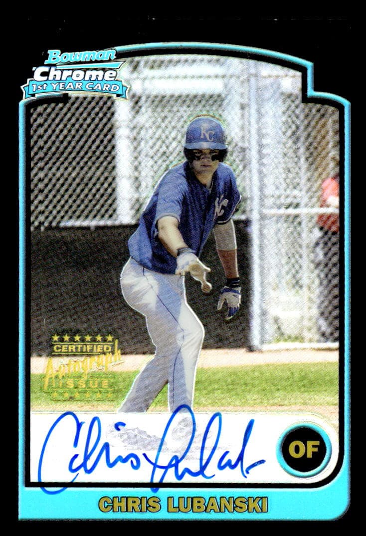 Prospects Chris Lubanski 2003 Bowman Draft 2003 Bowman Draft refractor