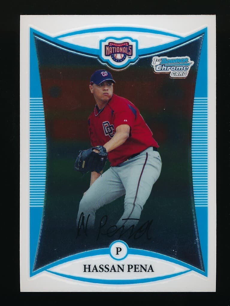 Prospects Hassan Pena 2008 Bowman Chrome
