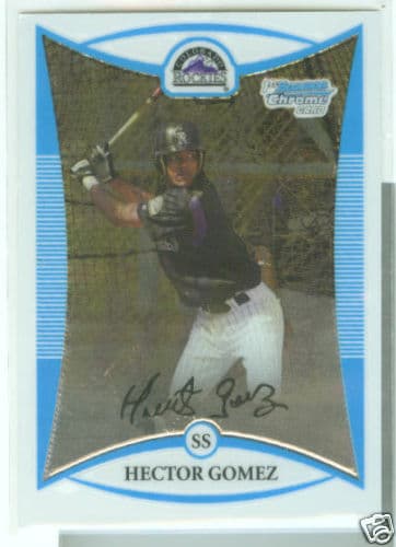 Hector Gomez Milwaukee 2008 Bowman Chrome 2008 Bowman Chrome