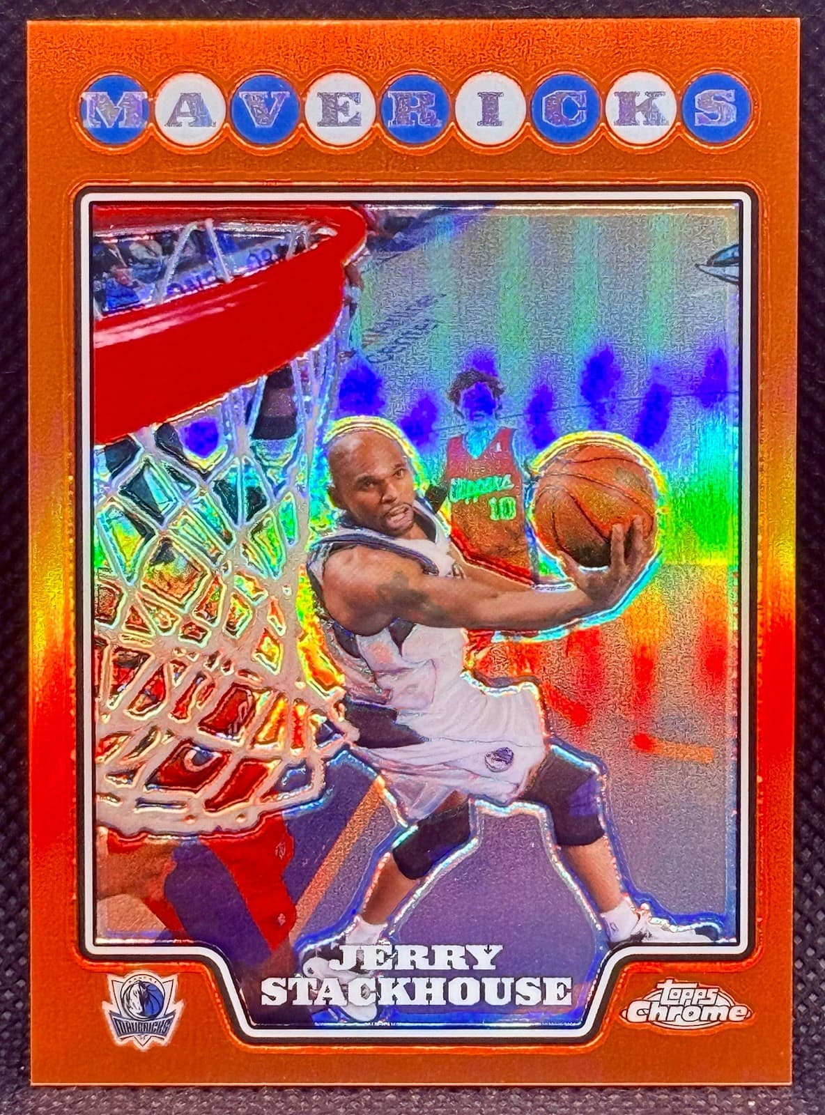 -09 Orange JERRY STACKHOUSE Ma 2008 Topps Chrome