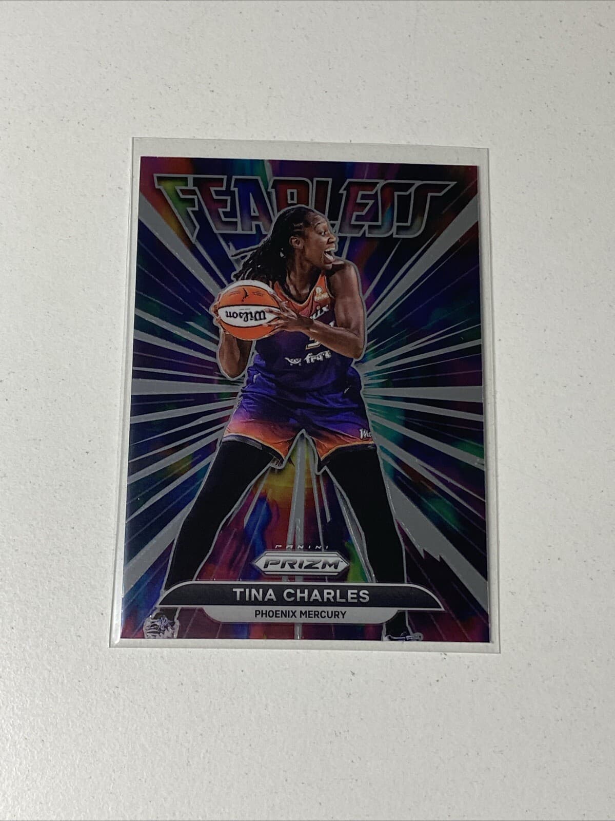 Fearless Tina Charles 2022 Panini Prizm 2022 Panini Prizm