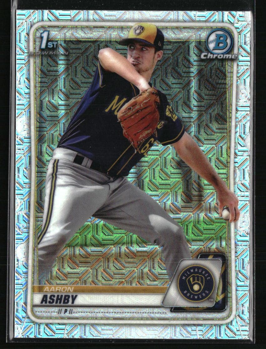 Aaron Ashby Mojo 2020 Bowman Chrome 2020 Bowman Chrome mojo-refractor