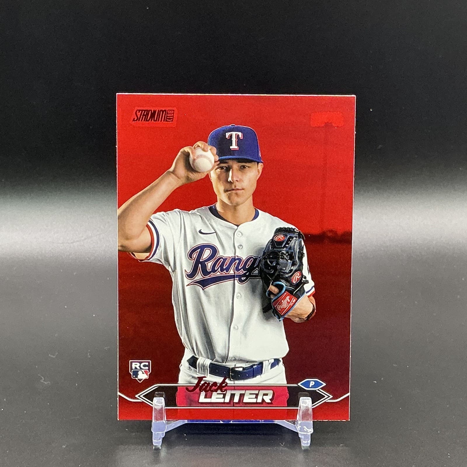 Jack Leiter Red 2024 Topps Stadium Club