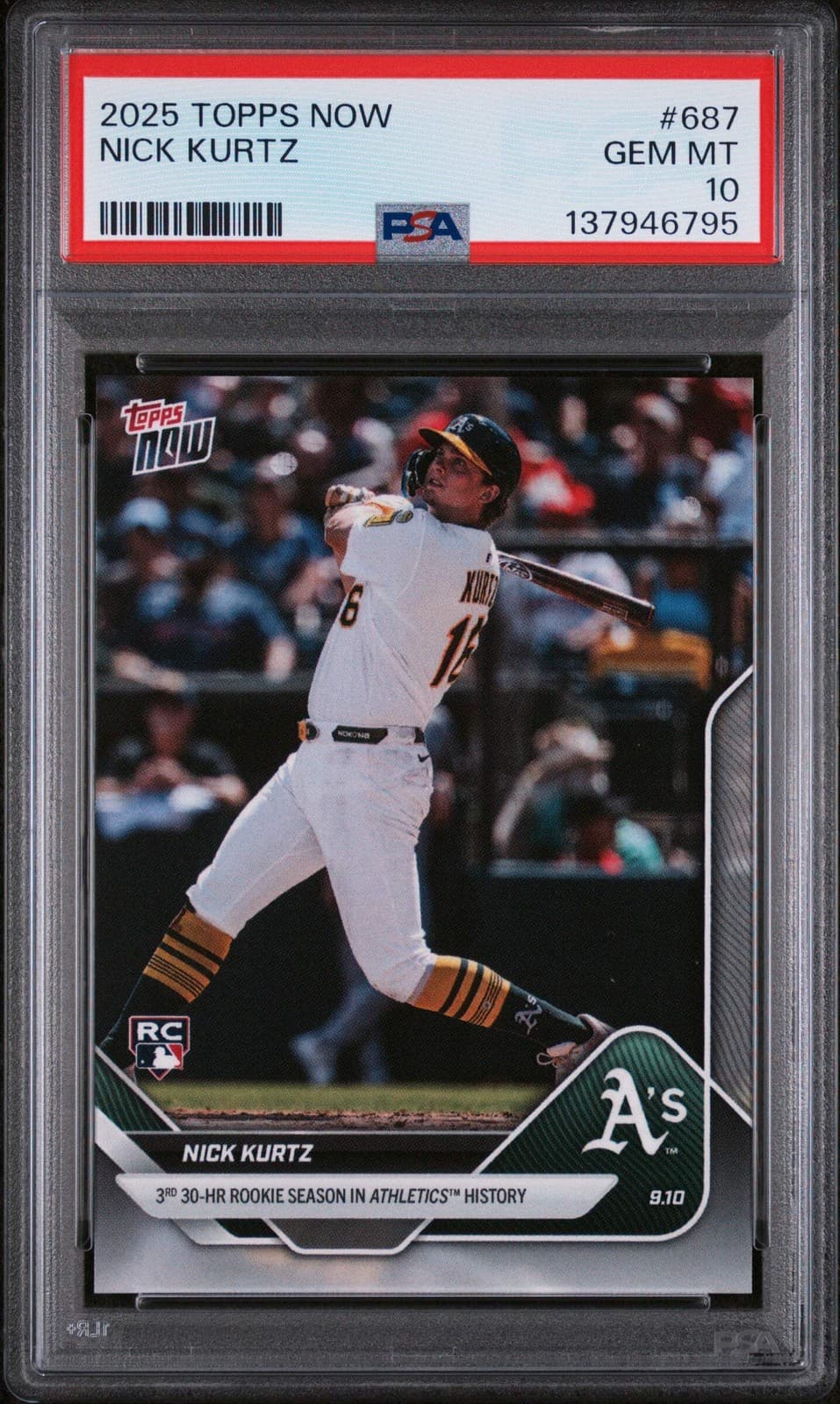 Now Nick Kurtz 2025 Topps