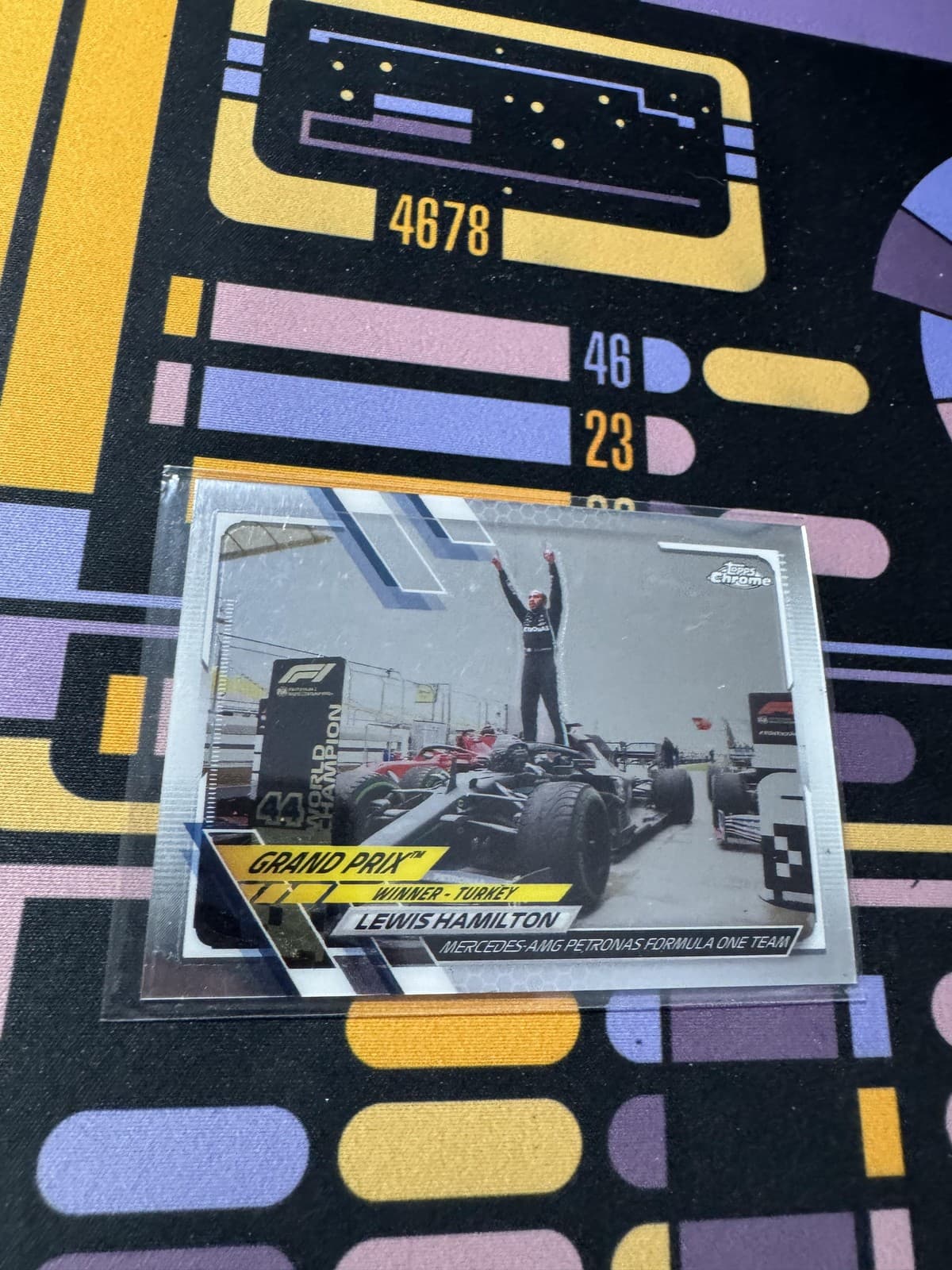 Lewis Hamilton 2021 Topps Chrome 2021 Topps Chrome