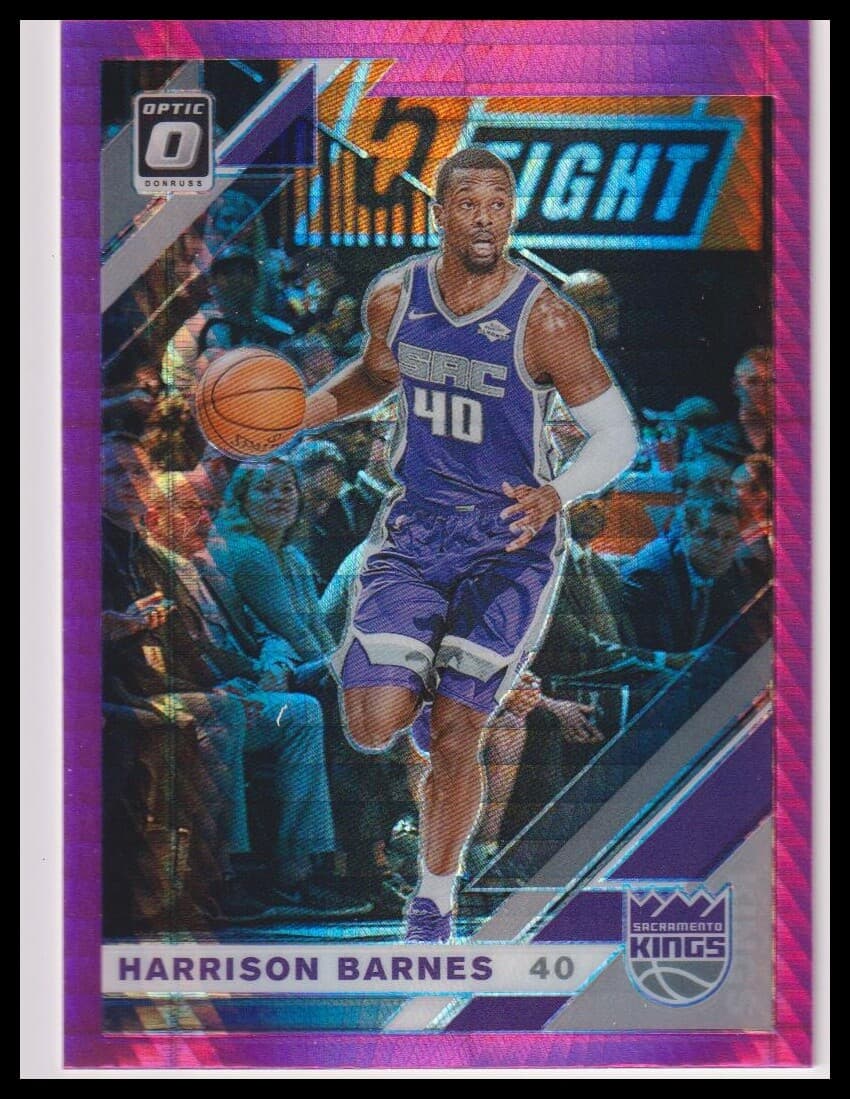Harrison Barnes Hyper 2019 Donruss Optic 2019 Donruss Optic pink