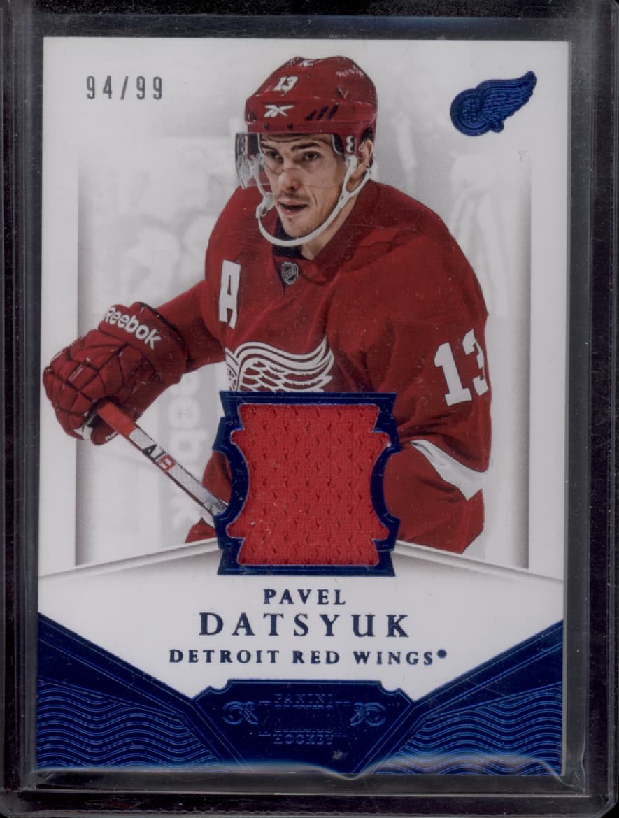 Dominion Pavel Datsyuk 2013 Panini 2013 Panini blue-foil