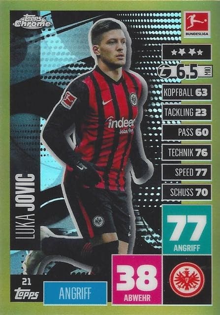 Match Attax Bundesliga 2020 Topps Chrome