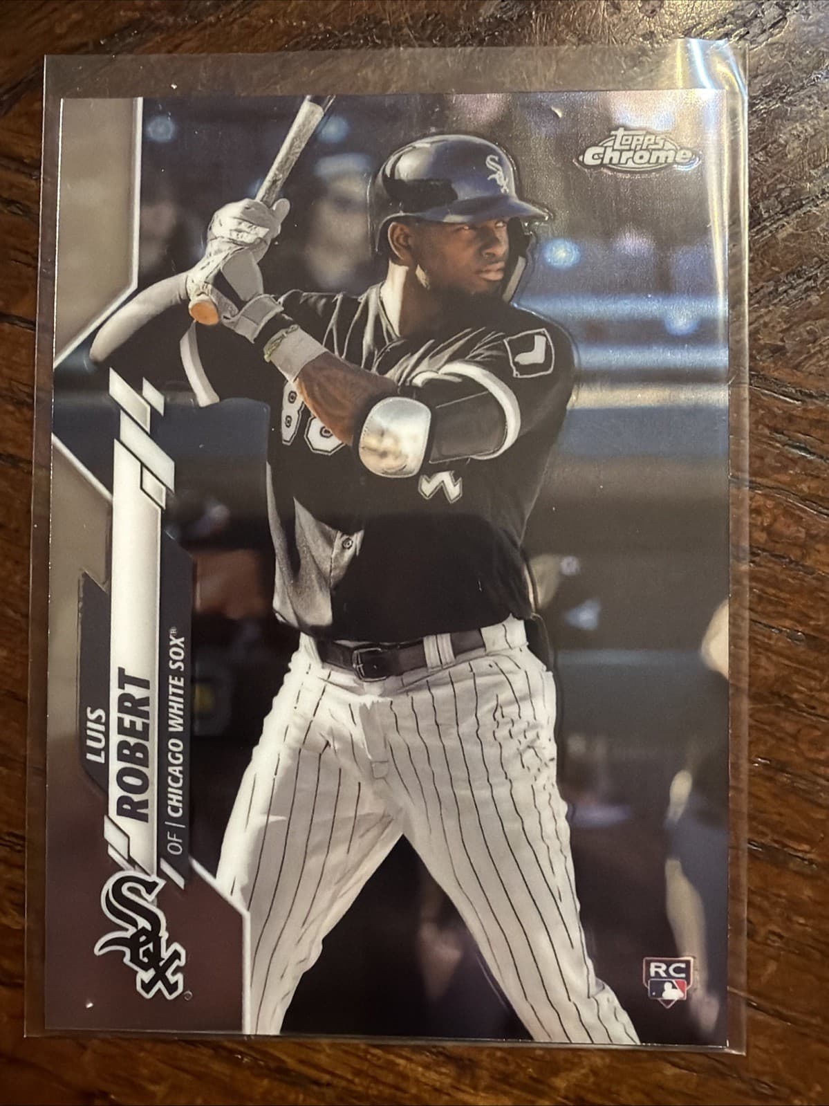 Batting Luis Robert 2020 Topps Chrome 2020 Topps Chrome