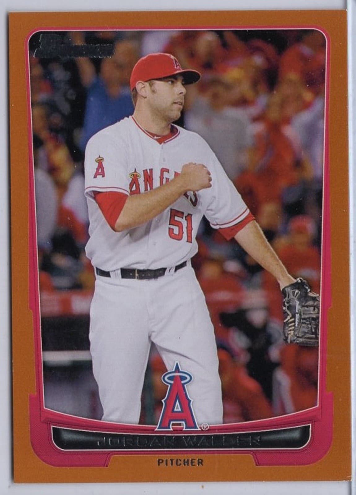 Orange Jordan Walden 2012 Bowman 2012 Bowman