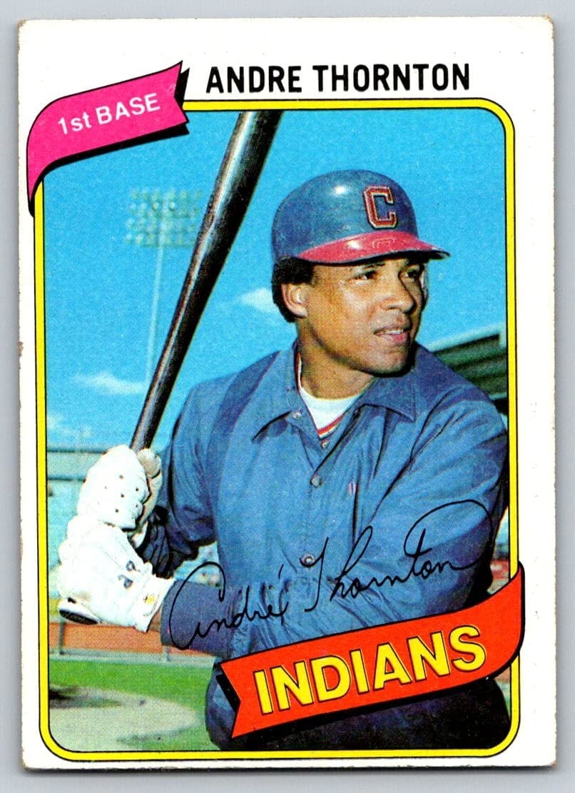 Andre Thornton 1980 Topps 1980 Topps