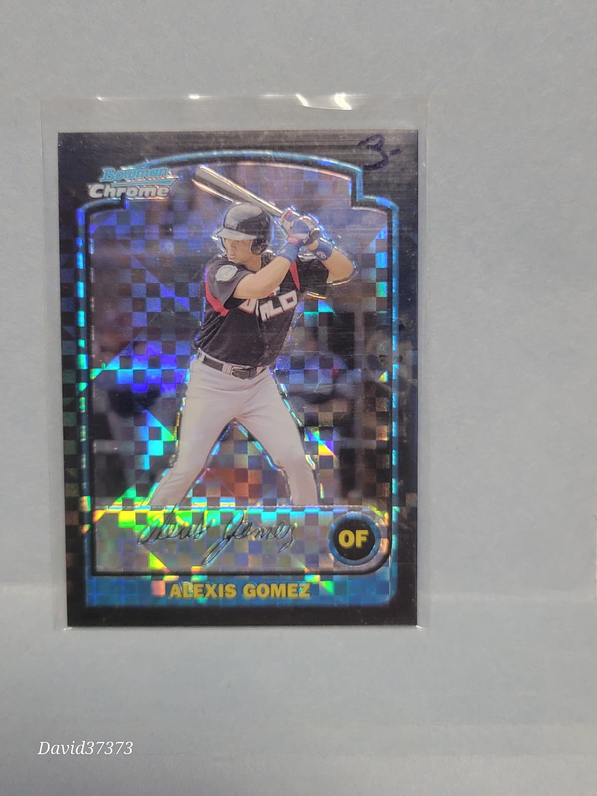 Alexis Gomez 2003 Bowman Draft 2003 Bowman Draft xfractor