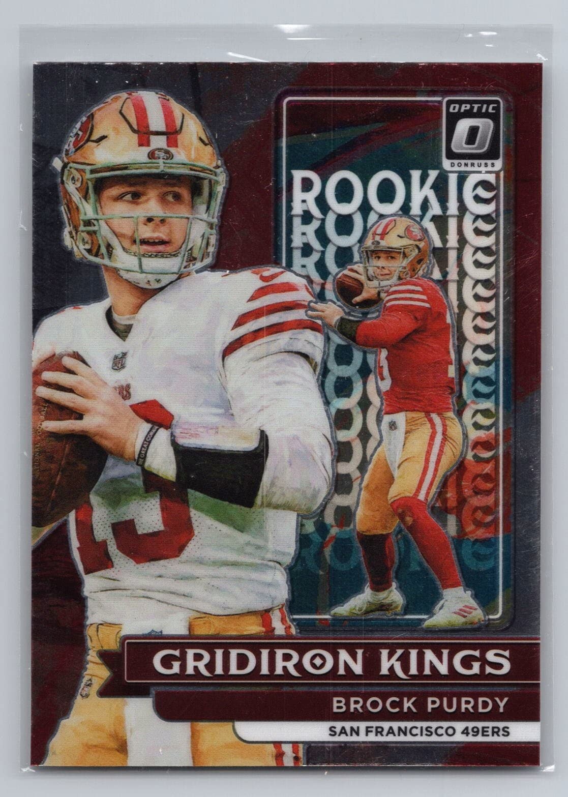 Brock Purdy Gridiron 2022 Donruss Optic 2022 Donruss Optic