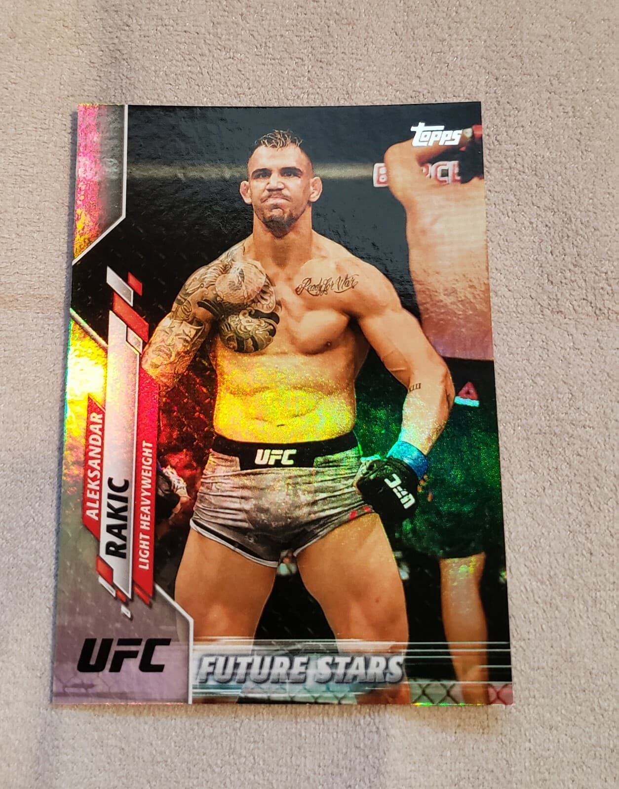 Aleksandar Rakic 2020 Topps 2020 Topps holo-silver