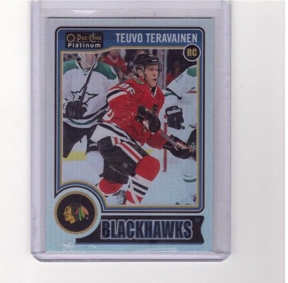 Teuvo Teravainen trading card