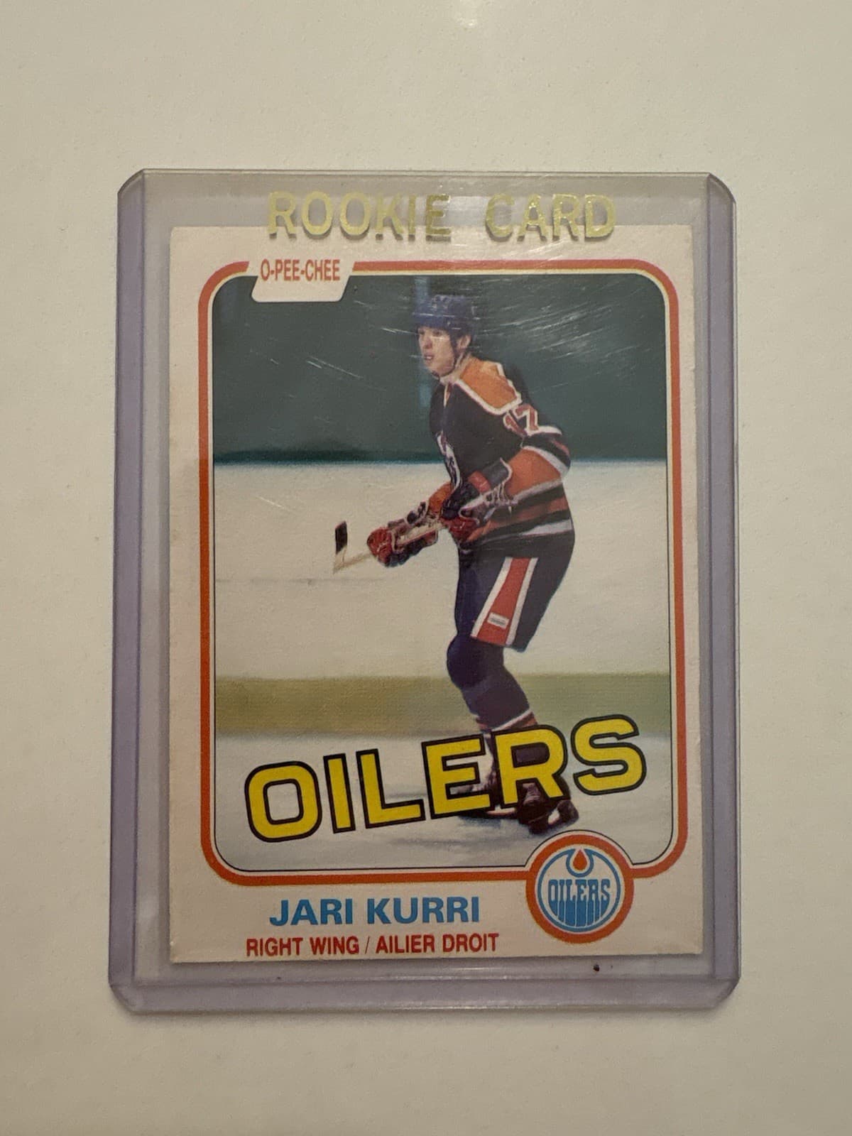 Jari Kurri Edmonton 1981 O-Pee-Chee 1981 O-Pee-Chee