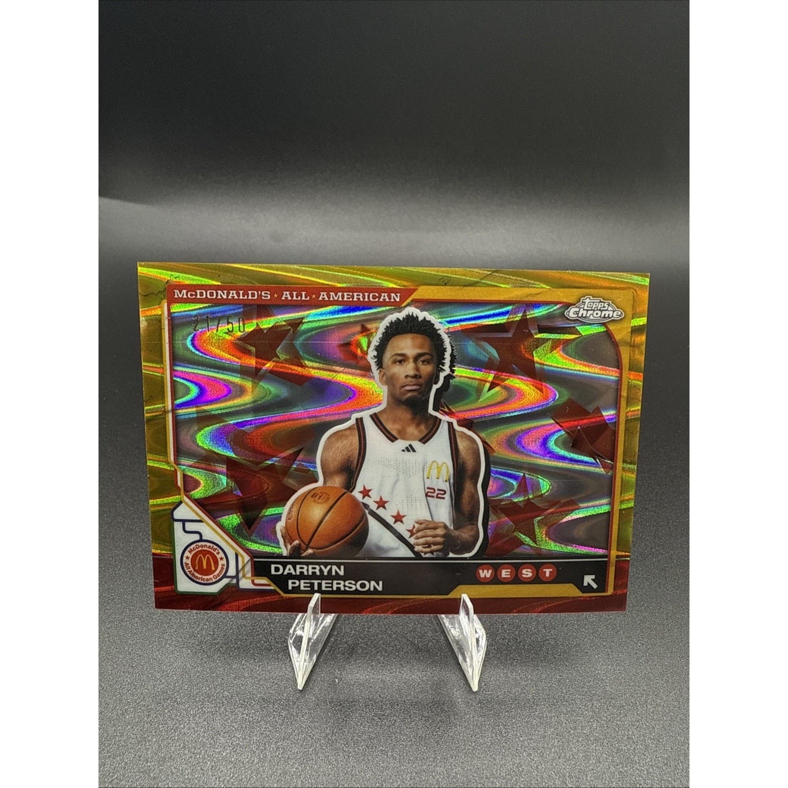 All American Darryn 2025 Topps Chrome 2025 Topps Chrome example 3