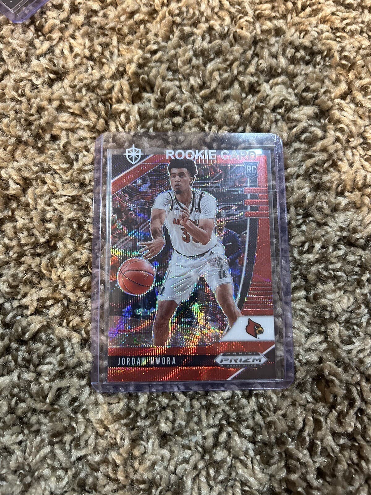 Jordan Nwora Ruby 2020 Panini Prizm 2020 Panini Prizm wave