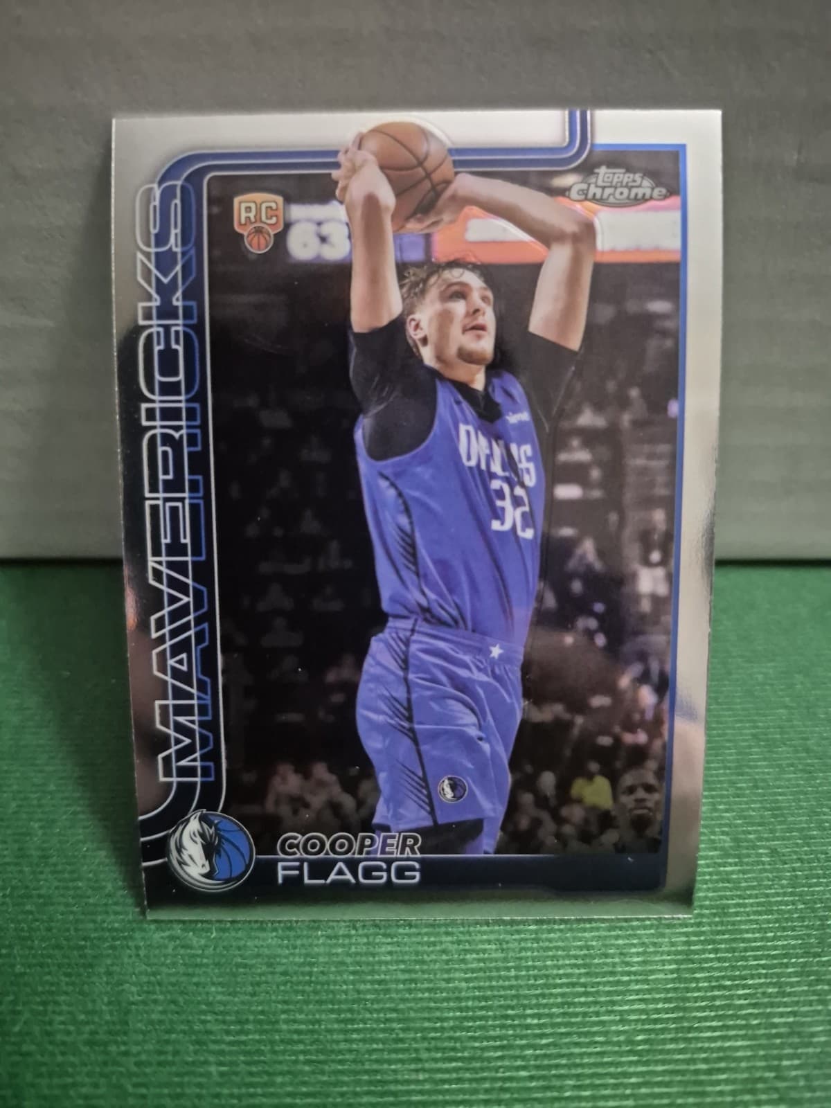 Cooper Flagg Mavericks 2025 Topps Chrome 2025 Topps Chrome
