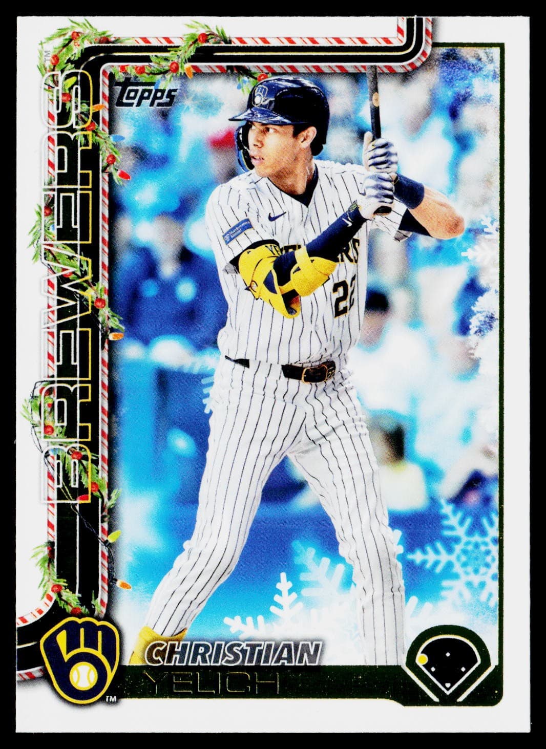 Holiday Christian Yelich 2025 Topps 2025 Topps