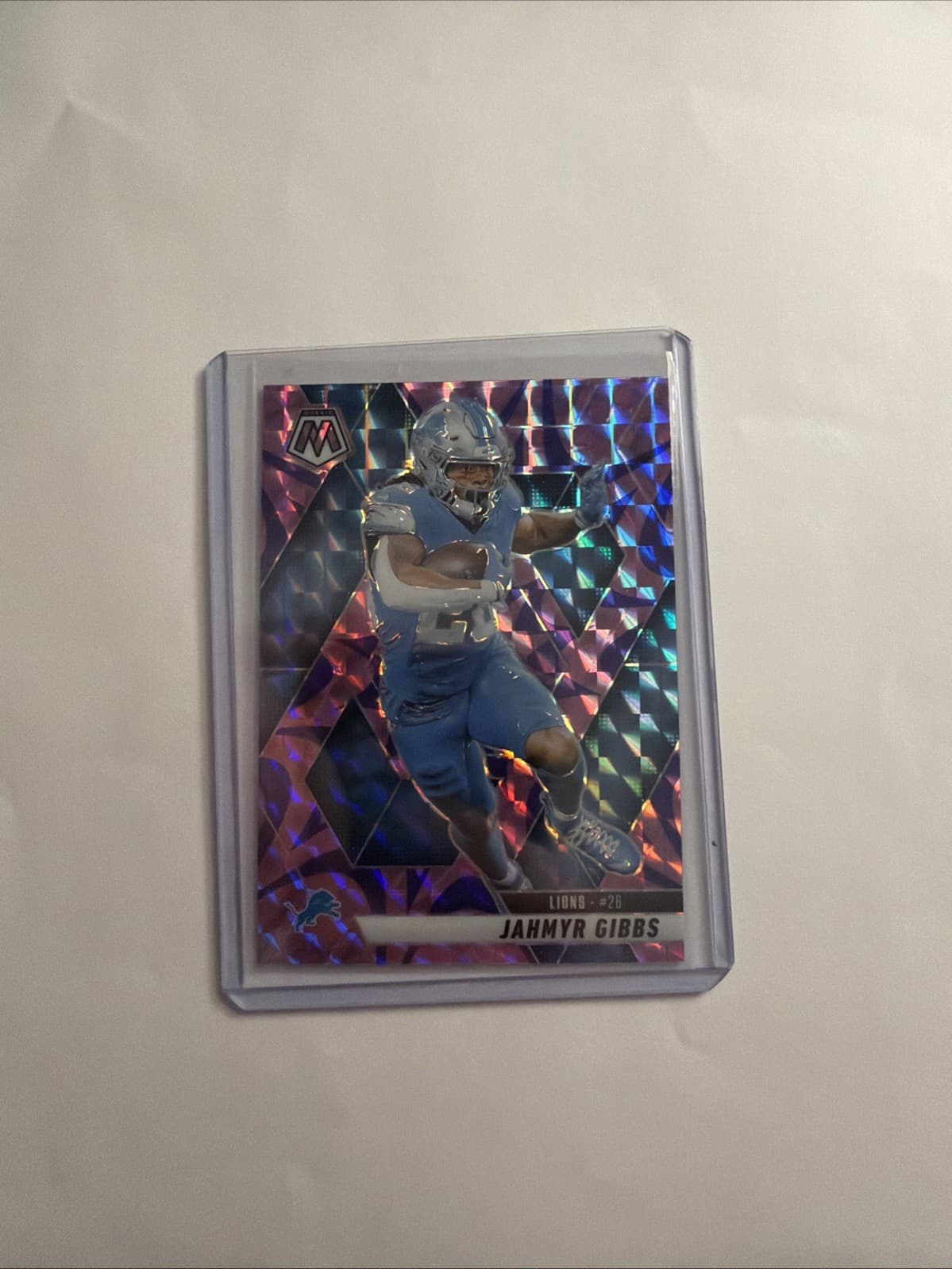 Jahmyr Gibbs Reactive 2025 Panini Mosaic 2025 Panini Mosaic
