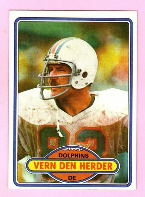 Vern Den Herder 1980 Topps 1980 Topps