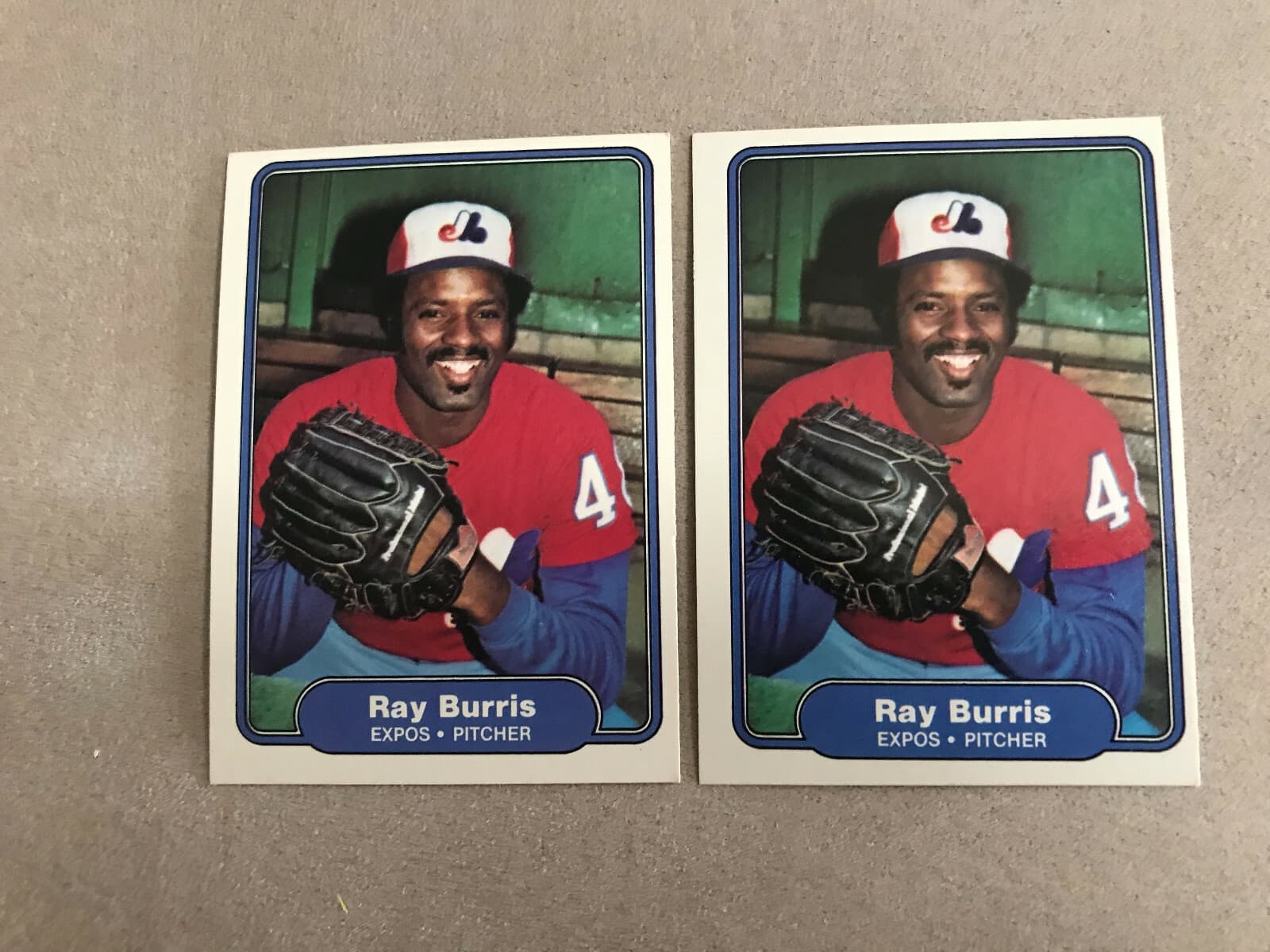 Baseball Ray Burris 1982 Fleer 1982 Fleer