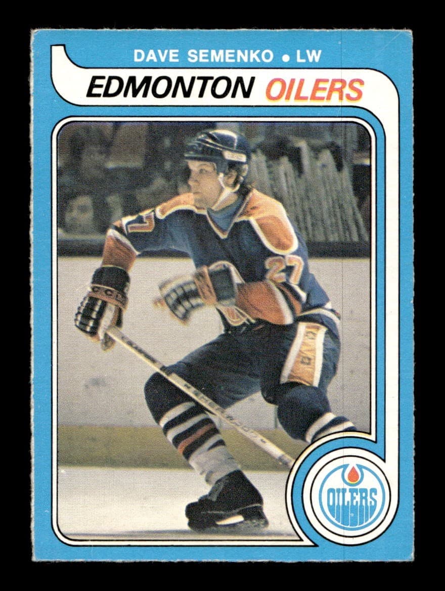 Dave Semenko Oilers 1979 O-Pee-Chee