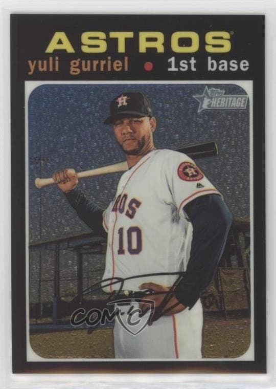 Yuli Gurriel 2020 Topps Heritage 2020 Topps Heritage