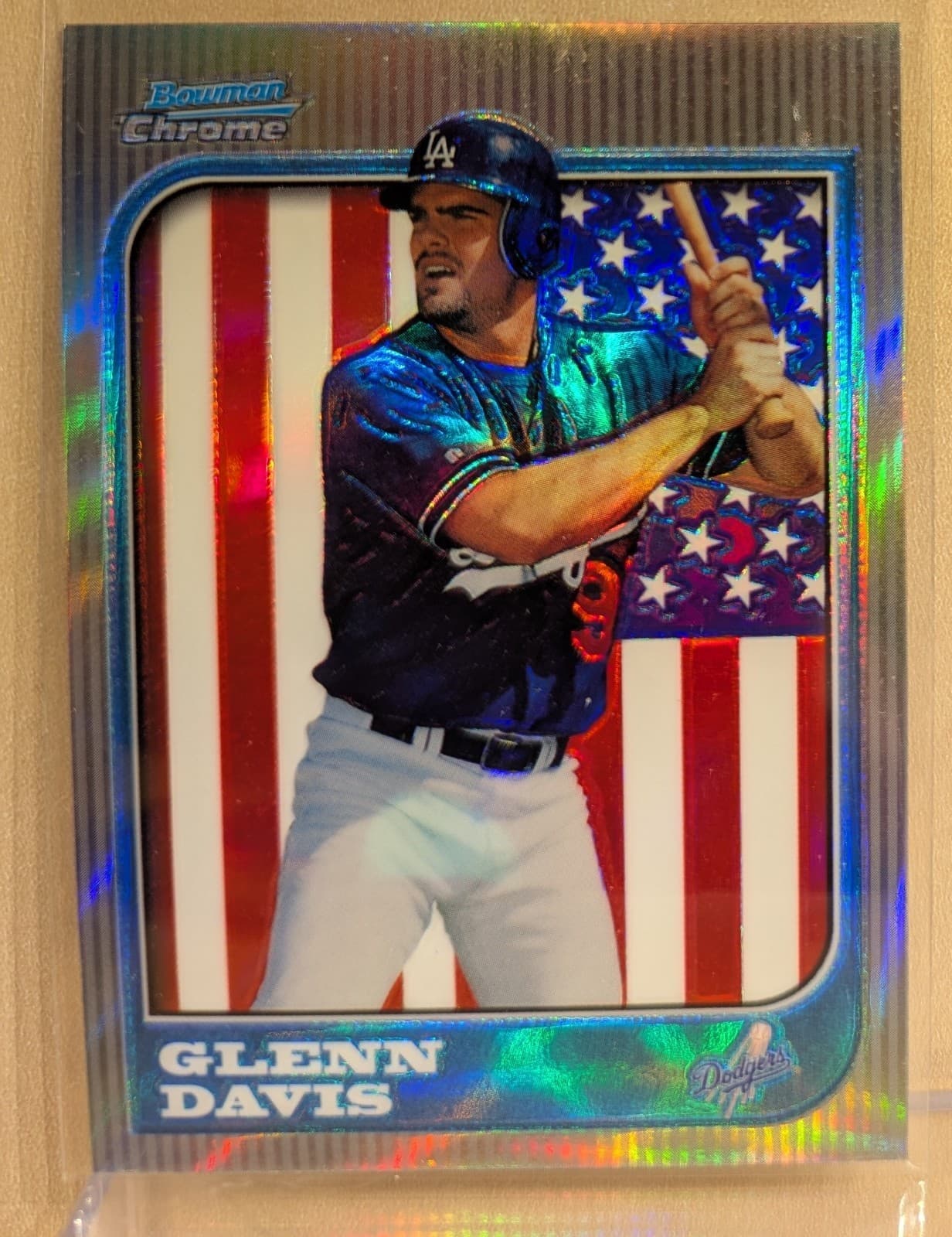 Glenn Davis 1997 Bowman Chrome 1997 Bowman Chrome refractor