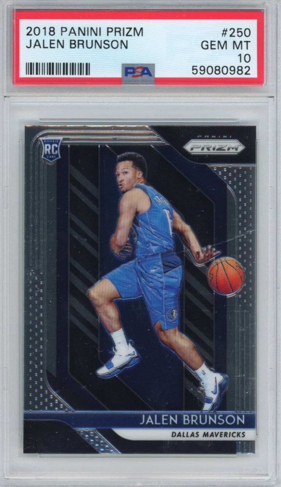 Jalen Brunson Basketball 2018 Panini Prizm