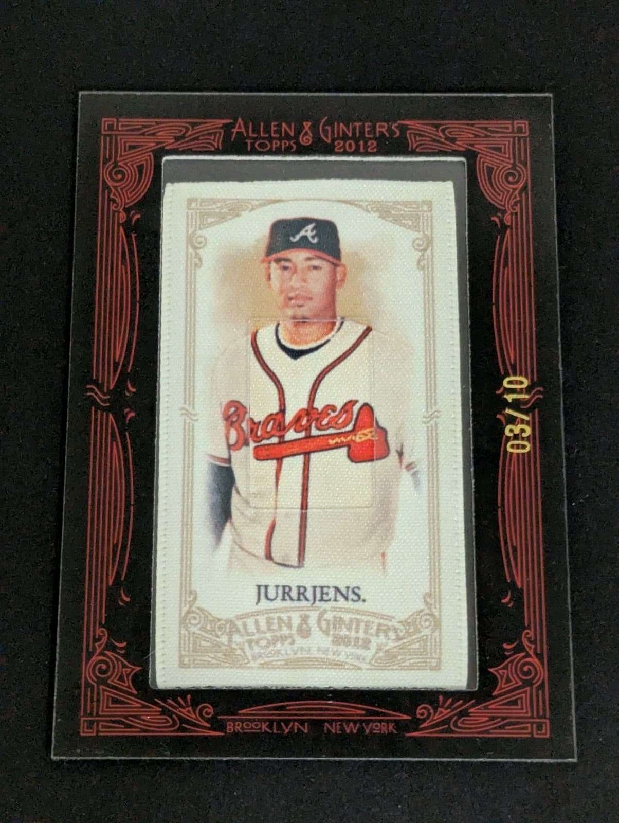 Jair Jurrjens Framed 2012 Topps 2012 Topps