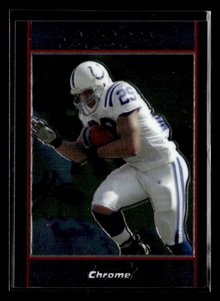 Joseph Addai Indianapolis 2007 Bowman Chrome