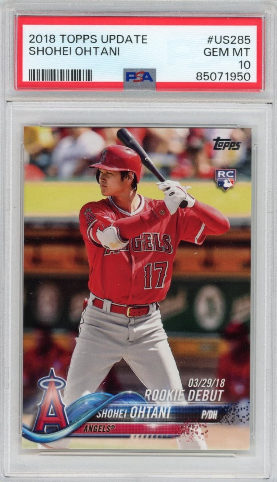 SHOHEI OHTANI Baseball 2018 Topps Update