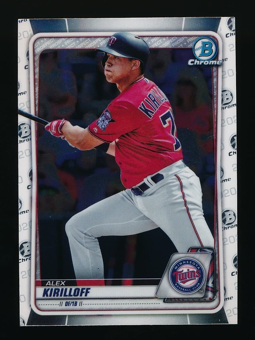 Minnesota Twins 2020 Bowman Chrome 2020 Bowman Chrome