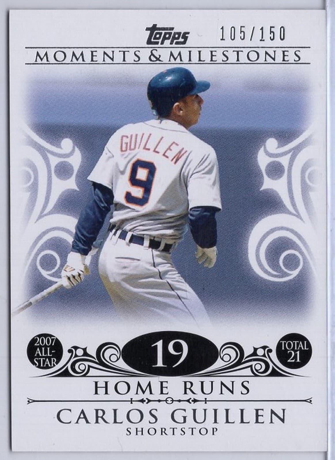 Milestones Carlos Guillen 2008 Topps