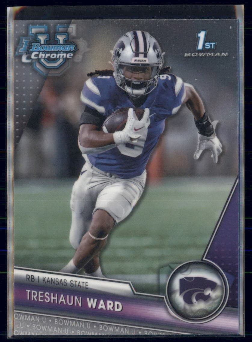 Treshaun Ward 2023 Bowman Chrome 2023 Bowman Chrome