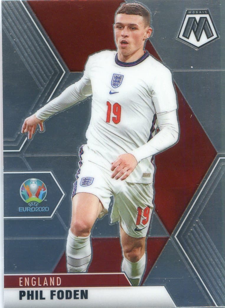 -21 EURO PHIL FODEN ENGLAND 2020 Panini Mosaic 2020 Panini Mosaic