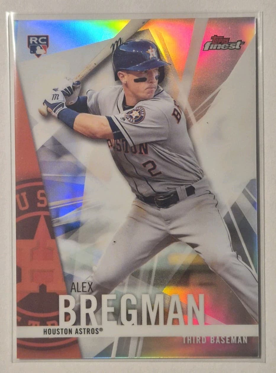 Alex Bregman 2017 Topps Finest 2017 Topps Finest refractor