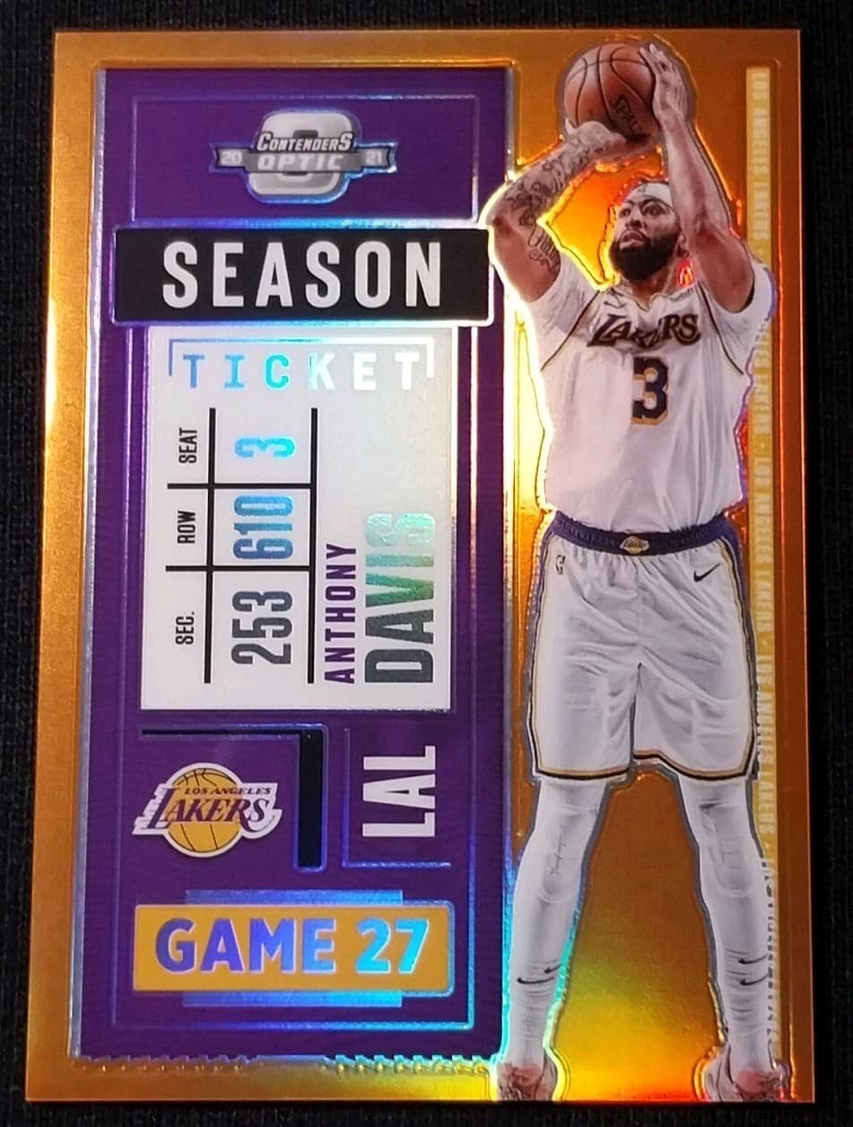 Optic Anthony Davis 2020 Panini Contenders