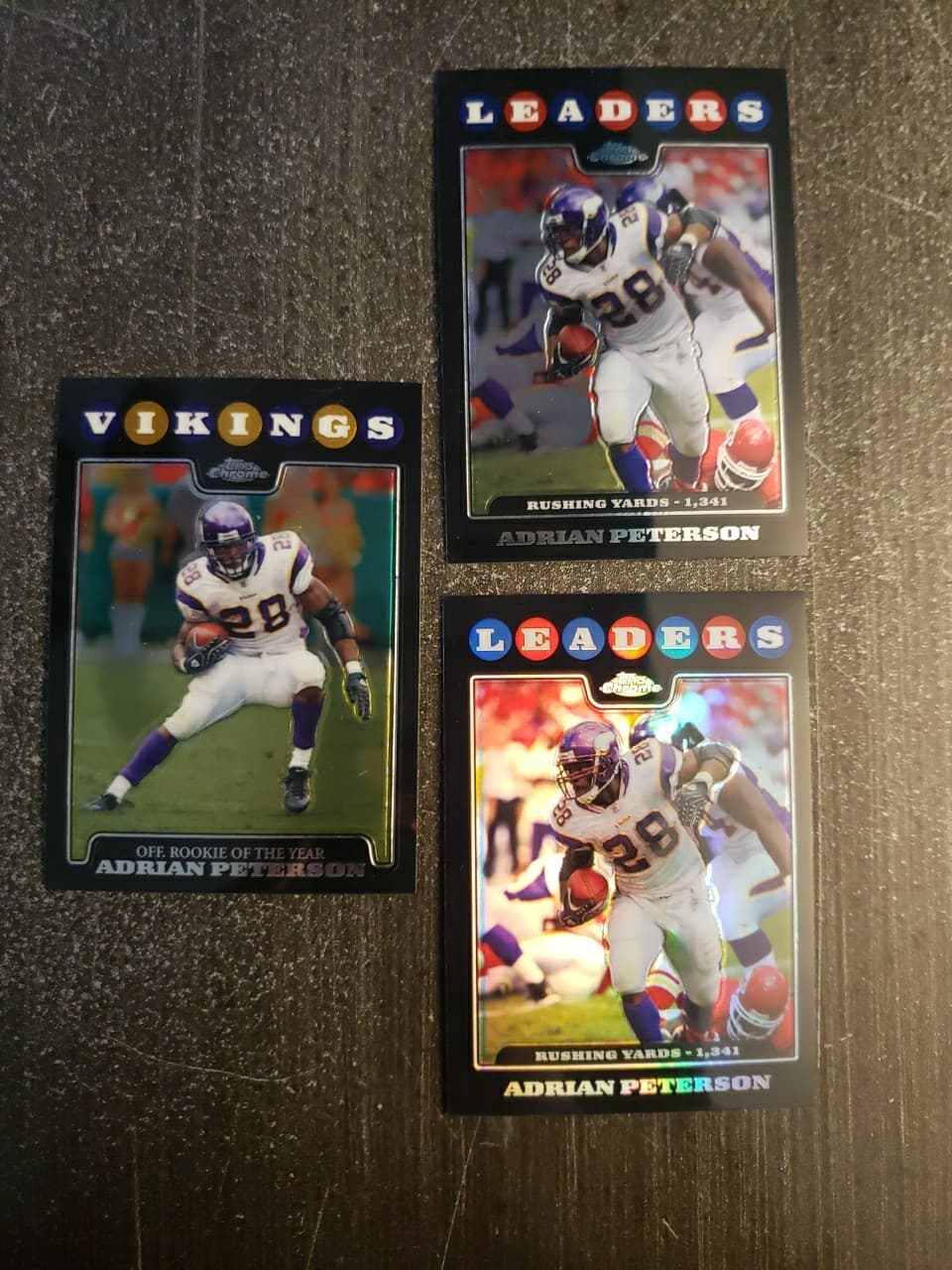 Adrian Peterson Cards 2008 Topps Chrome 2008 Topps Chrome