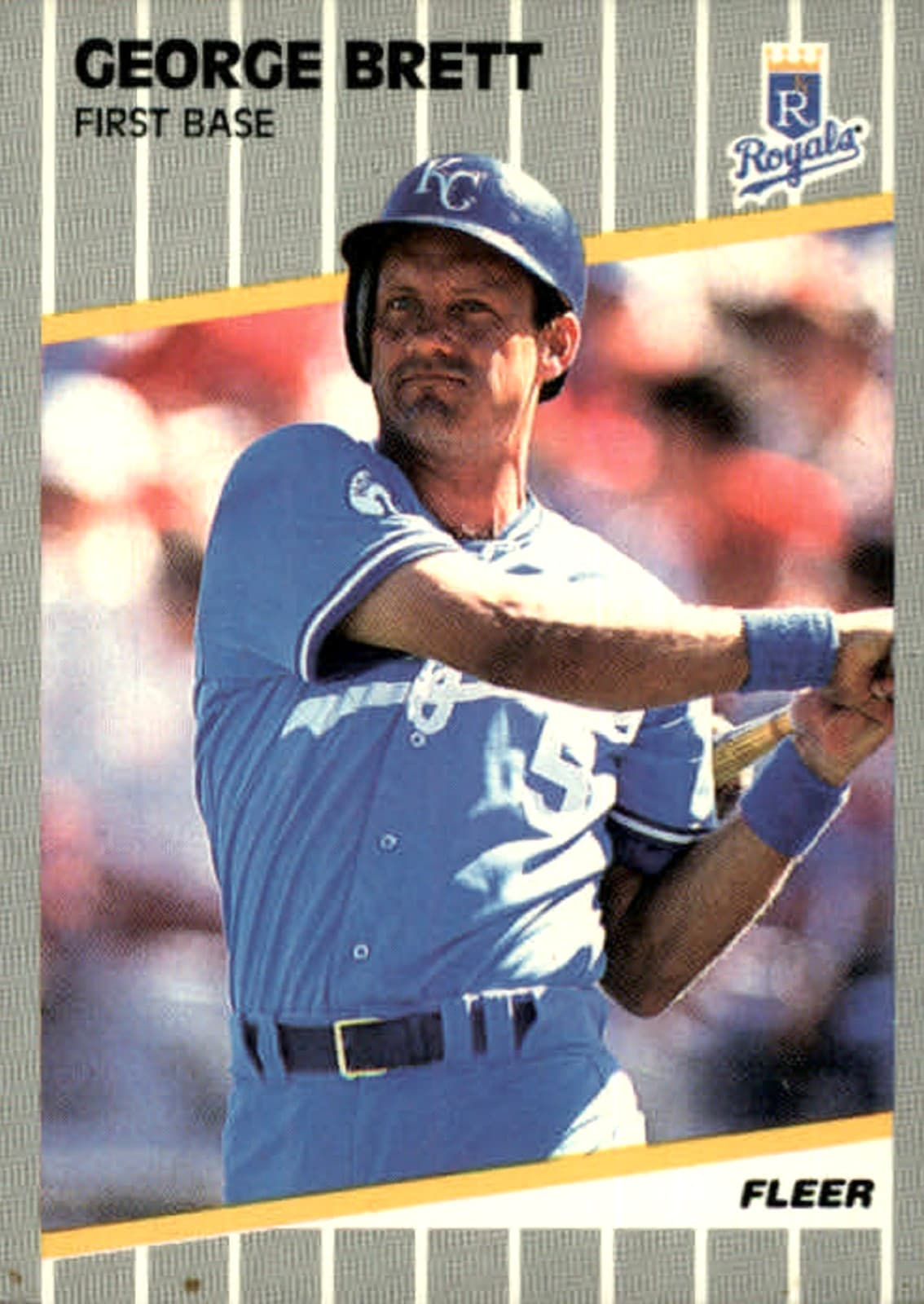 George Brett Kansas 1989 Fleer 1989 Fleer