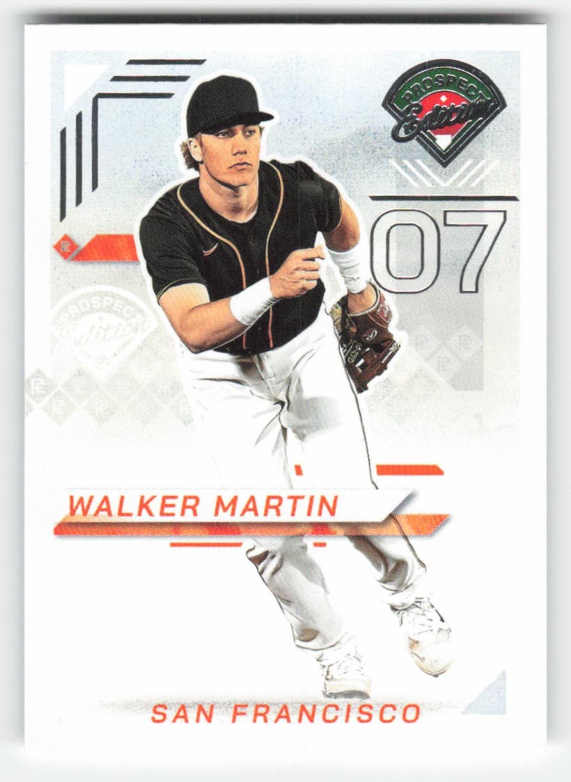 Prospect Edition Walker 2025 Panini 2025 Panini