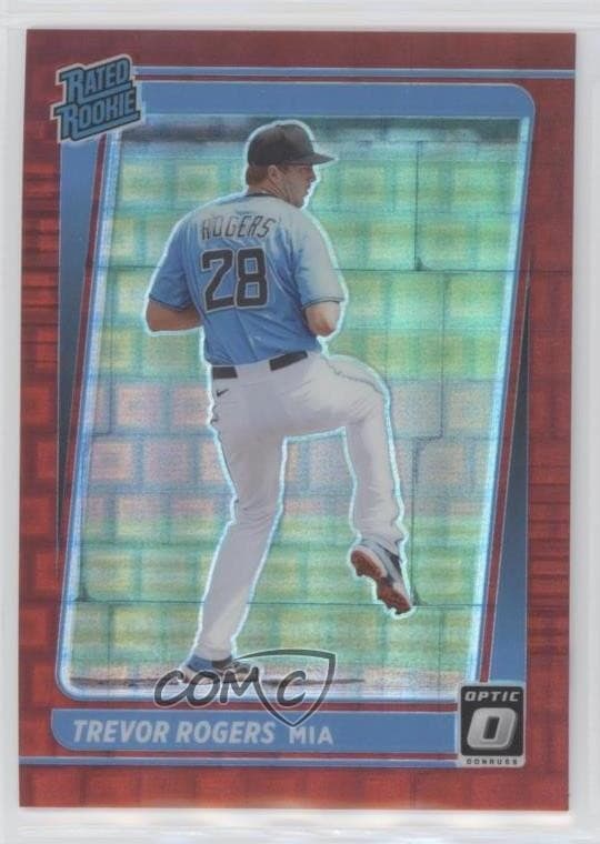 Rated Red Pandora 2021 Donruss Optic 2021 Donruss Optic red