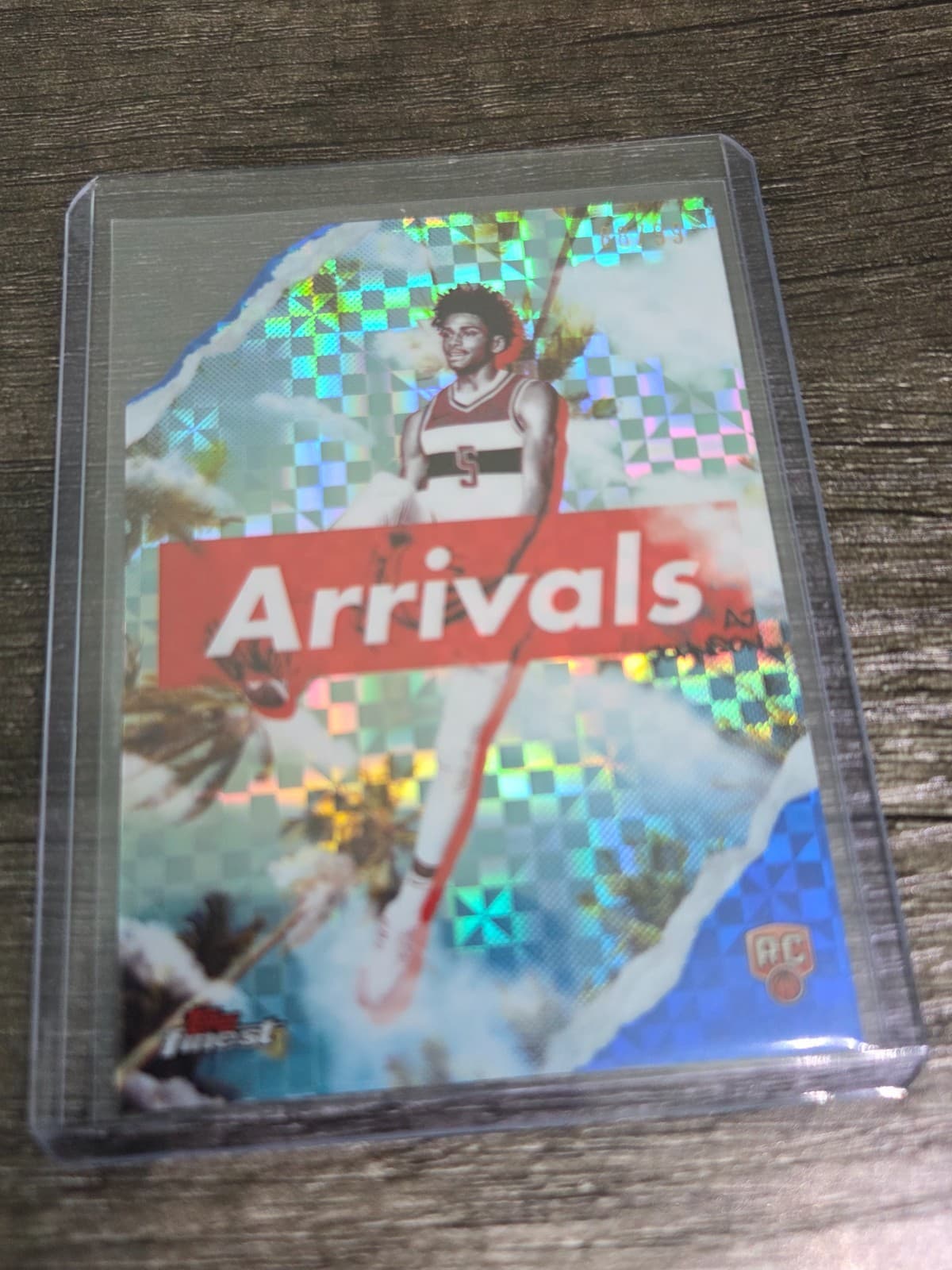 BASKETBALL -26 - A.J. JOHNSON 2025 Topps Finest 2025 Topps Finest