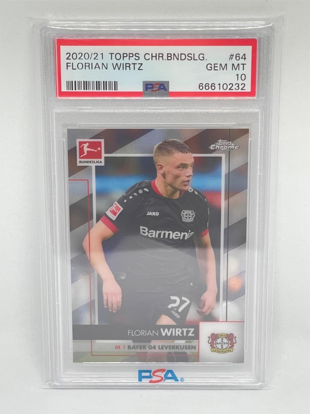 FLORIAN WIRTZ -21 BUNDESLIGA 2020 Topps Chrome 2020 Topps Chrome