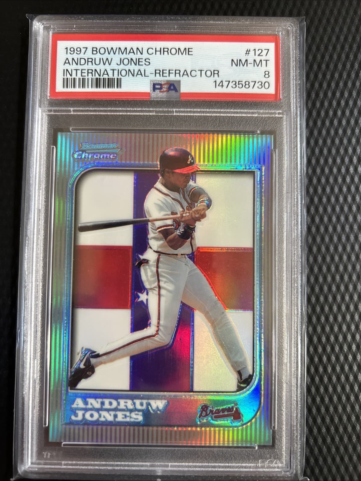 Andruw Jones International 1997 Bowman Chrome 1997 Bowman Chrome